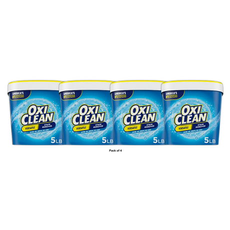 OxiClean Versatile Stain Remover Powder 40Oz (Pack of 4)
