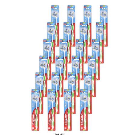 Colgate Extra Clean Full Head ToothBrush Medium 2oz (Pack of 72)