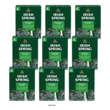 Irish Spring Original Clean Deodorant Bar Soap for Men 29.6Oz (Pack of 9)