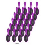 Conair Gentle Detangling Cushion Hairbrush for Wet or Dry Hair Colors Vary 4.59Oz (Pack of 24)