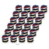 Scunci Effortless Beauty Mini Waffle Twisters 0.8Oz (Pack of 48)
