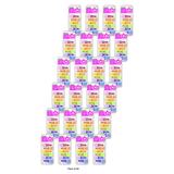Scunci Girl Flower Hair Clips 0.64Oz (Pack of 48)