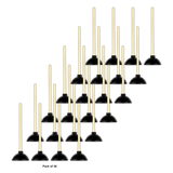 Faucet Queen Hydro Queen Plunger 11.6oz (Pack of 36)