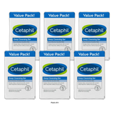Cetaphil Deep Cleansing Bar Soap 3 Bars 13.5Oz (Pack of 6)