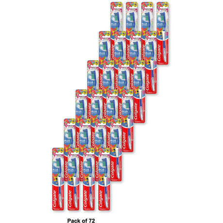 Colgate Plus Toothbrush Soft 0.32Oz (Pack of 72)