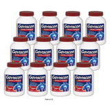 Gaviscon Antacid Extra Strength Cherry Chewable Tablets 12.8oz (Pack of 12)