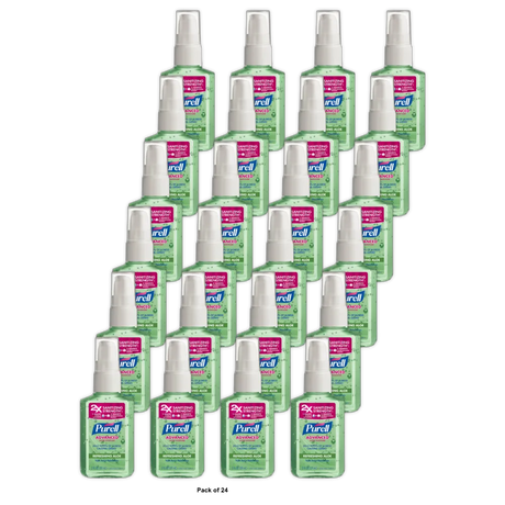 Purell Advanced Hand Sanitizer Refreshing Aloe Pump 2Oz (Pack of 24)