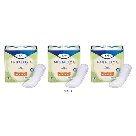 Tena Intimates Ultimate Absorbency Incontinence Pad for Women 11.70Oz (Pack of 3)