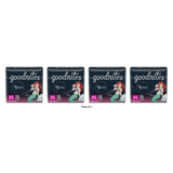Goodnites Girls Nighttime Bedwetting Underwear XS 28 To 43 Lbs 21.92Oz (Pack of 4)