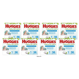 Huggies Natural Care Refreshing Baby Wipes Cucumber And Green Scented (Pack Of 8)