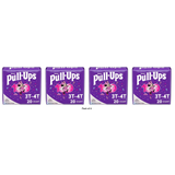 Huggies Pull Ups Girls Potty Training Pants Size 3t To 4t 27.36oz (Pack of 4)