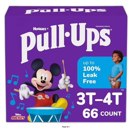 Huggies Pull-Ups Boys Potty Training Pants 3T-4T 92.8oz (Pack of 1)