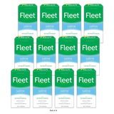Fleet Laxative Saline Enema 9Oz (Pack of 12)