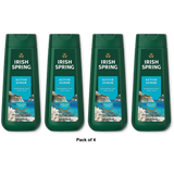 Irish Spring Active Scrub Body Wash for Men 20Oz (Pack of 4)