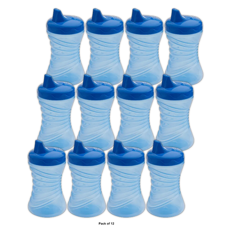 Nuk Gerber Graduates Fun Grips Hard Spout Sippy Cup Assorted Colors 2.89Oz (Pack of 12)