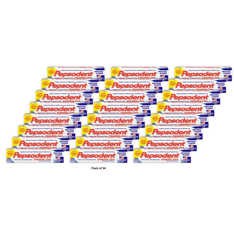 Pepsodent Complete Care Toothpaste Original Flavor 5.5Oz (Pack of 24)