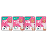 Pampers Easy Ups Girls Training Pants Jumbo Pack 3T to 4T 19.2Oz (Pack of 4)