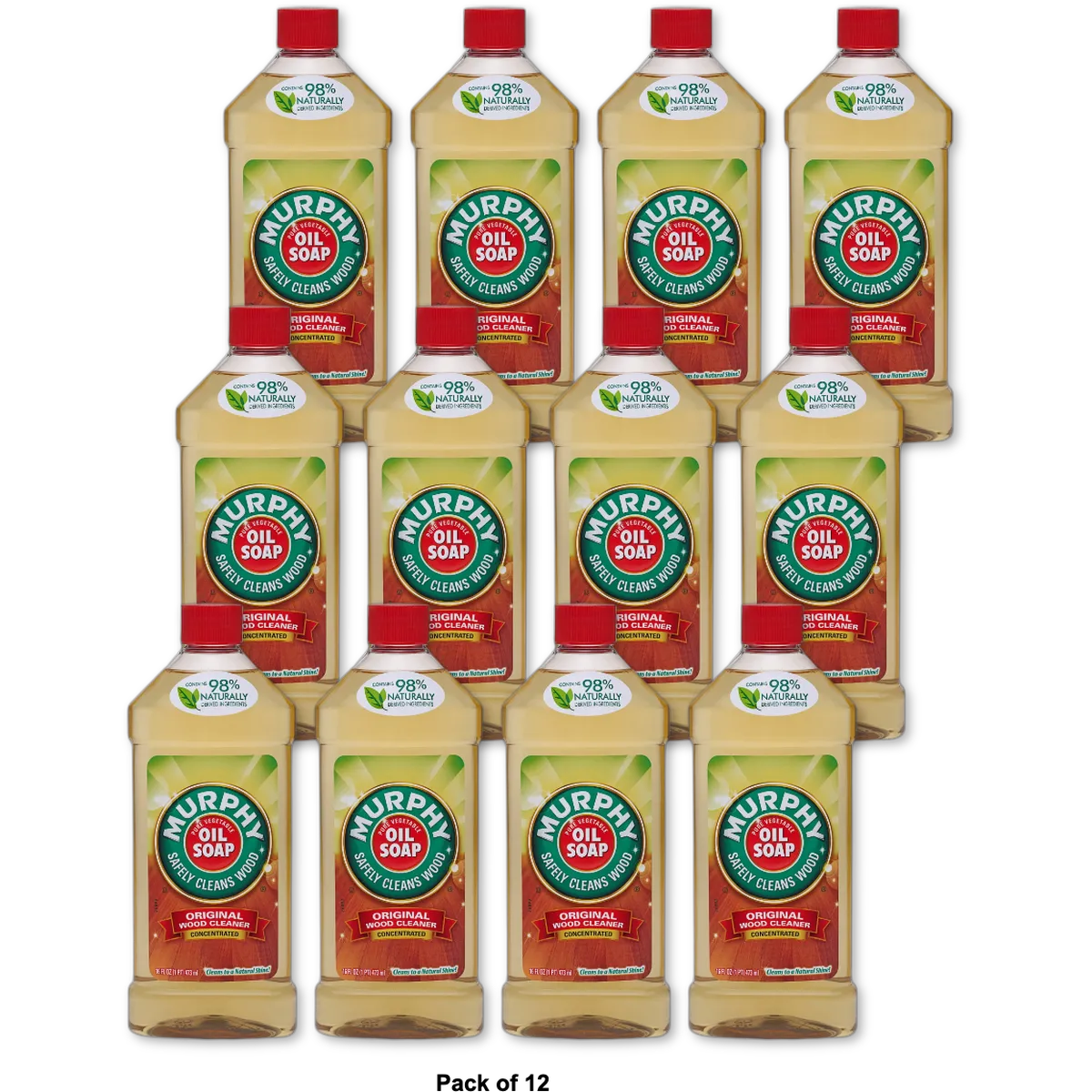 Murphy Oil Household Cleansing Soap Original Formula 16Oz (Pack of 12)
