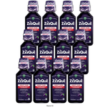 Vicks ZzzQuil Night Time Sleep Aid Pain Reliever Syrupm Midnight Berry Flavored 12Oz (Pack of 12)