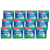 Always Ultra Thin Daytime Pads with Wings Size 2 Long Super Unscented 2.9Oz (Pack of 12)