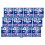 Tampax Pearl Plastic Tampons Ultra Absorbency Unscented (Pack of 12)