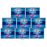 Tampax Pearl Tampons Ultra Absorbency with LeakGuard Braid 6.74Oz (Pack of 8)