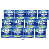 Tampax Pearl With Plastic Super Absorbency Tampons Applicator Unscented36 Ea 9.97Oz (Pack of 12)