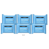 Neutrogena Makeup Remover Cleansing Towelettes Refill Pack 8.16Oz (Pack of 6)