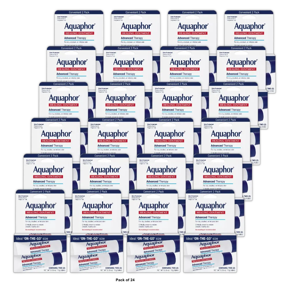 Aquaphor Healing Ointment 0.35Oz (Pack Of 24)