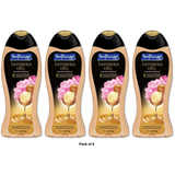 Softsoap Moisturizing Body Wash Macadamia Oil and Soft Peony 20Oz (Pack of 4)