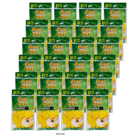 Pine-Sol Premium HouseHold Latex Gloves XL Size 1 Pair 1.6Oz (Pack of 24)