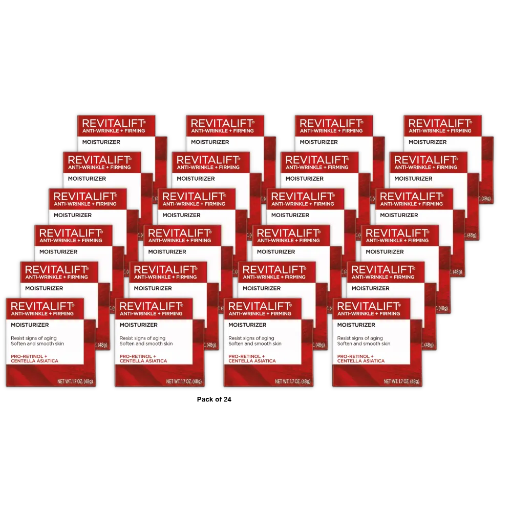 Loreal Advanced Revitalift Face And Neck Day Cream 1.7Oz (Pack of 24)