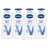 Vaseline Intensive Care Advanced Repair Body Lotion Unscented 20.30Oz (Pack of 4)