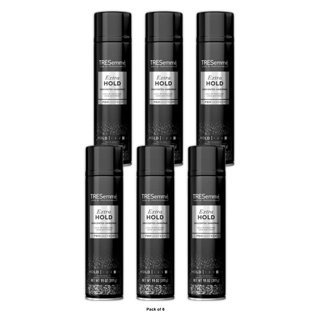 Tresemme Tres Two Extra Firm Control Hairspray with Pump Unscented 11Oz (Pack of 6)
