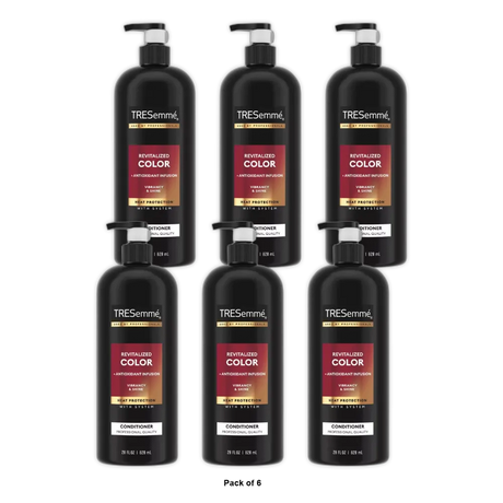 Tresemme Color Revitalize Hair Conditioner With Advanced Color Vibrancy Technology 28Oz (Pack of 6)