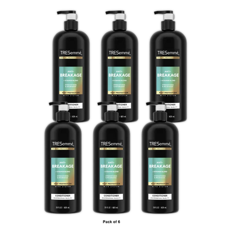 Tresemme Anti-Breakage Hair Conditioner With Vitamin b12 and Gelatin 28Oz (Pack of 6)