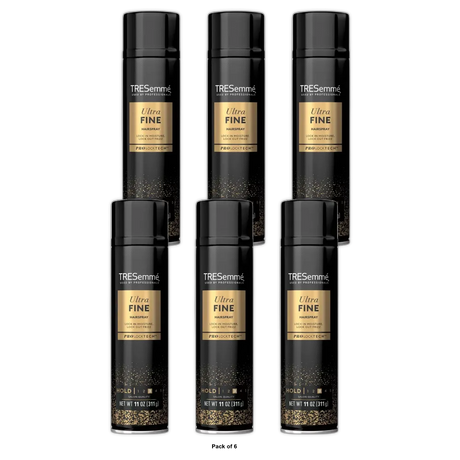 Tresemme European Tres Two Hair Spray Ultra Fine Mist 11Oz (Pack of 6)