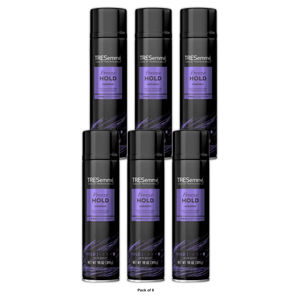 Tresemme Freeze Hold Tres Two Hair Spray 11Oz (Pack of 6)