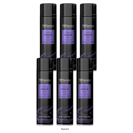 Tresemme Freeze Hold Tres Two Hair Spray 11Oz (Pack of 6)