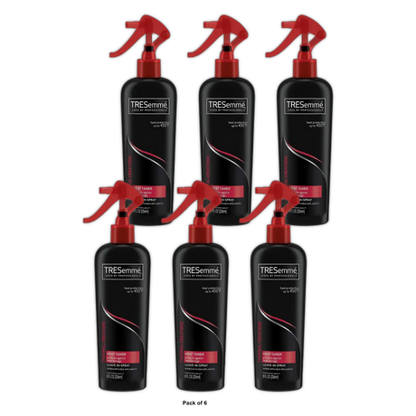 Tresemme Instant Heat Tamer Hair Styling Spray8Oz (Pack of 6)