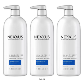 Nexxus Humectress Ultimate Moisturizing Hair Conditioner 33.8Oz (Pack of 3)
