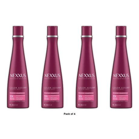 Nexxus Color Assure Vibrancy Retention Shampoo13.5Oz (Pack of 4)