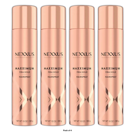 Nexxus Maxximum Super Hold Styling And Finishing Mist 10Oz (Pack of 4)