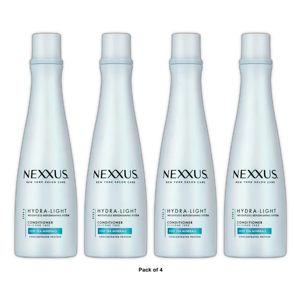 Nexxus Hydra Light for Normal Weightless Moisture Conditioner 13.5Oz (Pack of 4)