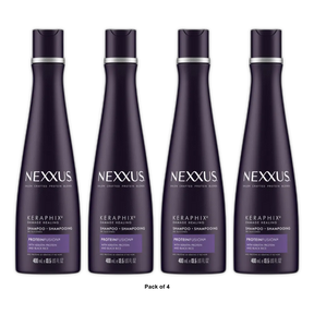 Nexxus Keraphix Shampoo for Damaged Hair 13.5Oz (Pack of 4)