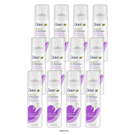 Dove Refresh Plus Care Volume And Fullness Dry Shampoo 5Oz (Pack of 12)