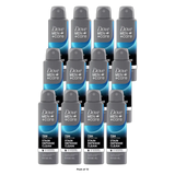 Dove Men Care Stain Defense Clean 72H Dry Spray Antiperspirant Deodorant 3.8Oz (Pack of 12)