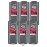 Dove Men Plus Care Body And Face Wash Deep Clean 13.5Oz (Pack of 6)
