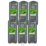 Dove Men Plus Care Body And Face Wash Extra Fresh13.5Oz (Pack of 6)