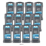 Dove Men Plus Care Powerful Protection Antiperspirant Deodorant Clean Comfort 2.7Oz (Pack of 12)